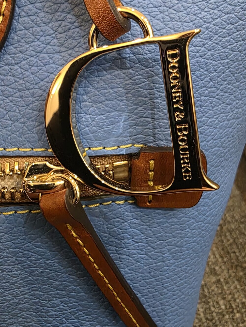 Dooney & Bourke Pebble Grain Tote - Picture 4 of 6